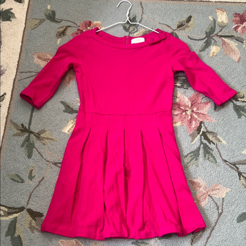 kate spade Girls Bright Fuchsia Fit & Flare Dress